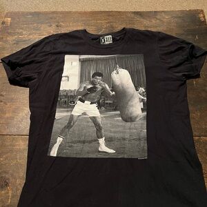 Muhammad Ali Black Graphic T-Shirt
